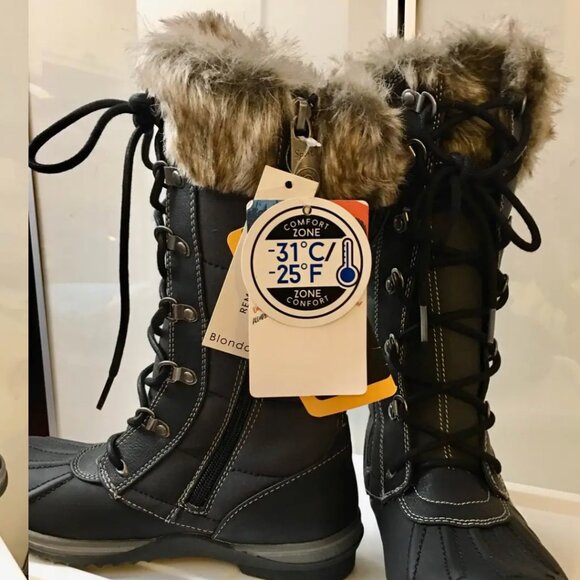 NEWtg Blondo Winter Boots, Snow Boots, Rain Boots - Picture 3 of 7